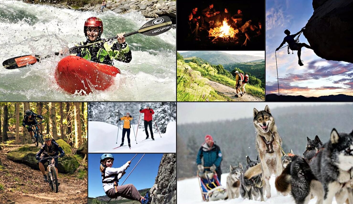 Outdoor adventures representing Recreational insurance