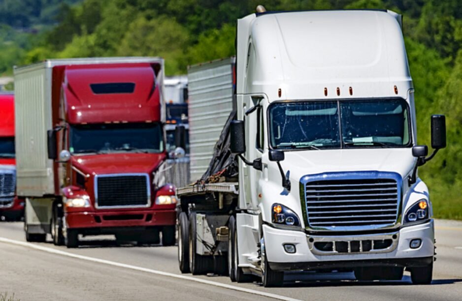 Trucking insurance coverage provided by Insurance Company Bexley Ohio LLC, offering comprehensive protection for commercial trucks and fleets in Bexley, Ohio.